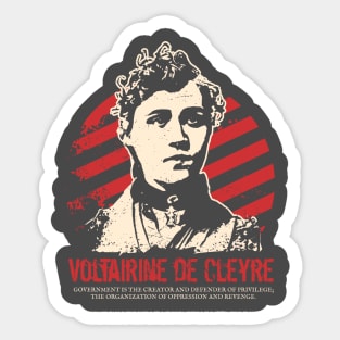 Voltairine de Cleyre - Anarchists Sticker